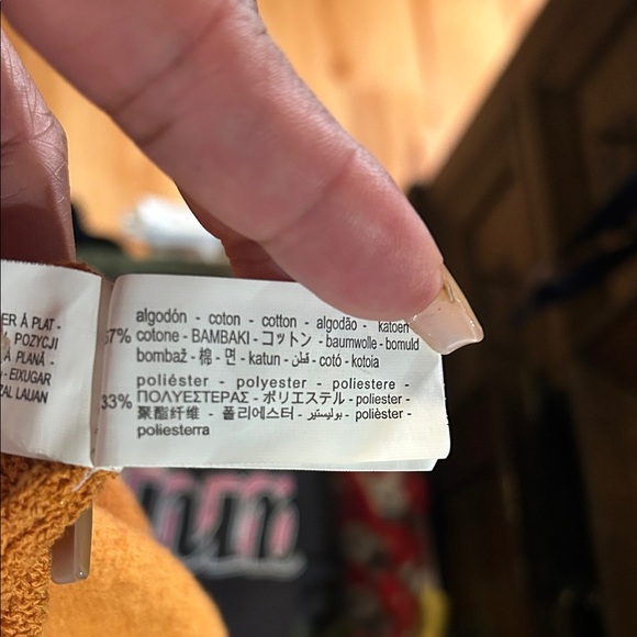 Zara Women's Orange Crewneck Top - Picture 6 of 6